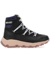 Moon Boot - Tech Hiker Round Toe Lace-up Boots - Lyst