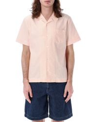 A.P.C. - Lloyd Striped Short-sleeved Shirt - Lyst