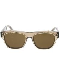 Dior - Cd Diamond S10I Rectangle-Frame Sunglasses - Lyst