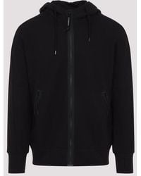 C.P. Company - Cotton Zipped Hooded Sweatshirt - Lyst