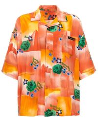 Martine Rose - 'Today Floral Coral' Shirt - Lyst