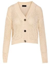 Roberto Collina - V-Neck Knitted Cardigan - Lyst