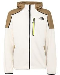 The North Face - Mountain Athletics Colourblock Zipped Hoodie - Lyst