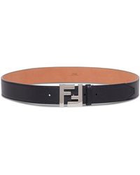 mens black fendi belt
