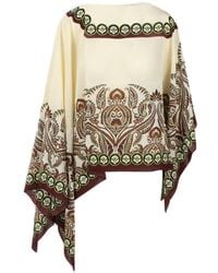 Etro - Pattern-printed Capes - Lyst