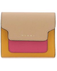 Marni - Bi-fold Wallet With Flap - Lyst