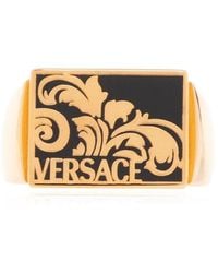 Versace - Palmette Ring - Lyst