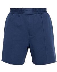 Helmut Lang - Logo Embossed Shorts - Lyst