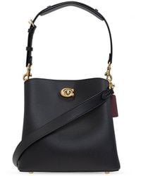 COACH - Willow Pebbled Leather Bucket Bag - Lyst