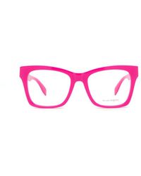 McQueen - Square-Frame Glasses - Lyst