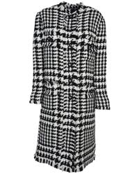 Dolce & Gabbana - Single-breasted Houndstooth Coat - Lyst