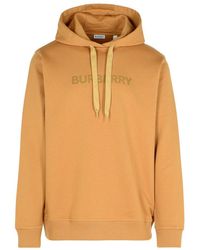 【送料&関税込】Burberry Logo Printed Drawstring Hoodie 18847601_59231365_322.jpg