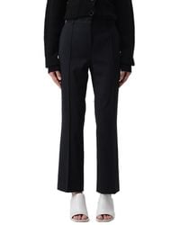 Sportmax - Mid-rise Cropped Trousers - Lyst