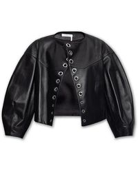 Chloé - Leather Jacket - Lyst