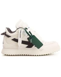 Off-White c/o Virgil Abloh - New Midtop Sponge Leather Sneaker - Lyst