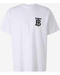 Burberry Short sleeve t-shirts for Men - Up to 49% off at Lyst.com