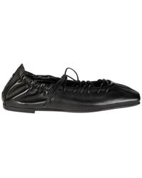 Alohas - Square Toe Flat Shoes - Lyst