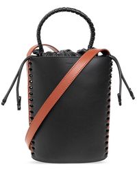 Chloé - Colour-block Bucket Shoulder Bag - Lyst