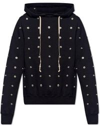 Rick Owens - Hoodie With Decorative Details, - Lyst
