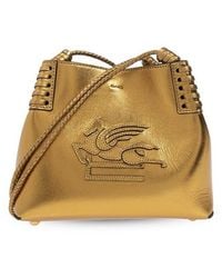 Etro - Mini Libra Pegaso Patch Tote Bag - Lyst