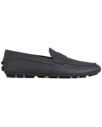 Bally - Logo Leather Loafers - Lyst