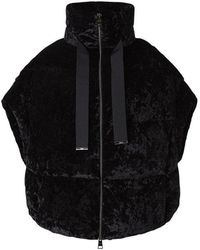 Herno - Velvet Quilted Vest - Lyst