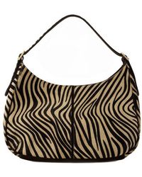 Rouje - Zebra Printed Big Hobo Bag - Lyst