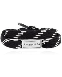 Balenciaga - Bracelet With Logo - Lyst