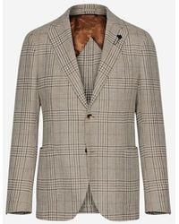 Lardini - Alpaca Wool Blazer - Lyst