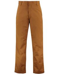 Carhartt - Cotton Chino Trousers - Lyst