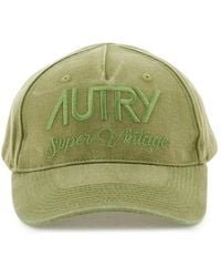 Autry - Baseball Cap With Embroidery - Lyst