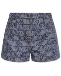 Moschino - Denim Shorts - Lyst
