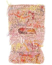 Maison Margiela - Four-stitch Logo Distressed Knitted Balaclava - Lyst