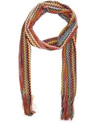 Missoni - Zigzag-Woven Fringed Edge Scarf - Lyst