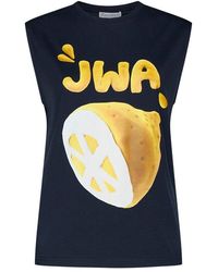 JW Anderson - Jwa Lemon Printed Tank Top - Lyst