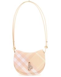Burberry - 'Rocking Horse' Mini Crossbody Bag With Check - Lyst