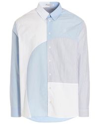 j.w.anderson heart denim shirts シャツ トップス メンズ 公式新作