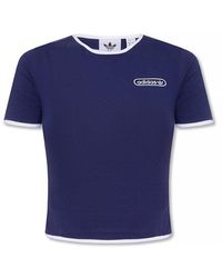 adidas Originals Logo T-shirt - Blue