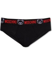 for Men White Save 25% Mens Underwear Moschino Underwear Moschino Brief in Light Blue 