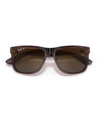 Ray-Ban - Justin Square Frame Sunglasses - Lyst