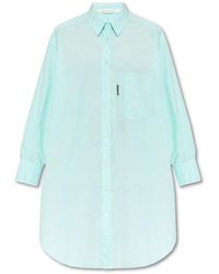 Palm Angels - Oversize Shirt Dress - Lyst
