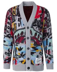 Missoni - V-neck Buttoned Knitted Cardigan - Lyst