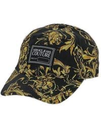 Versace Jeans Couture Baroque Print Baseball Hat - Green