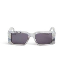 Off-White c/o Virgil Abloh - Milano Rectangular Frame Sunglasses - Lyst