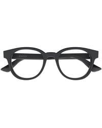 Gucci - Round Frame Glasses - Lyst