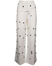 Jacquemus - Polka Dots Detail Trousers - Lyst