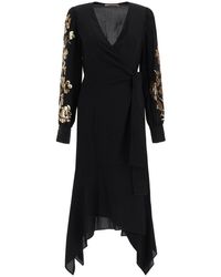 Tory Burch Synthetic Peggy Wrap Dress ...