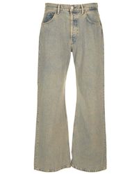 Acne Studios - Mid-waisted Wide-leg Jeans - Lyst