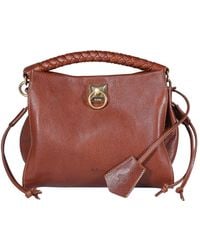 Mulberry - Small Iris Top Handle Bag - Lyst