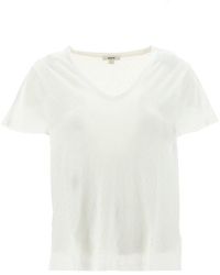 Agolde - Ona V-neck Short-sleeved T-shirt - Lyst